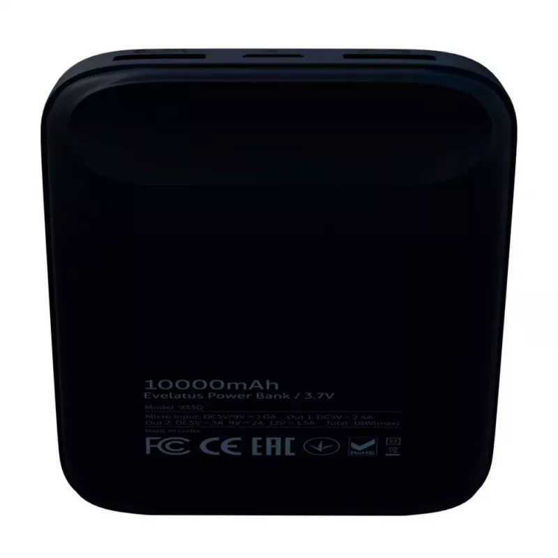 Evelatus Power Bank EPB07 10000 mAh Black