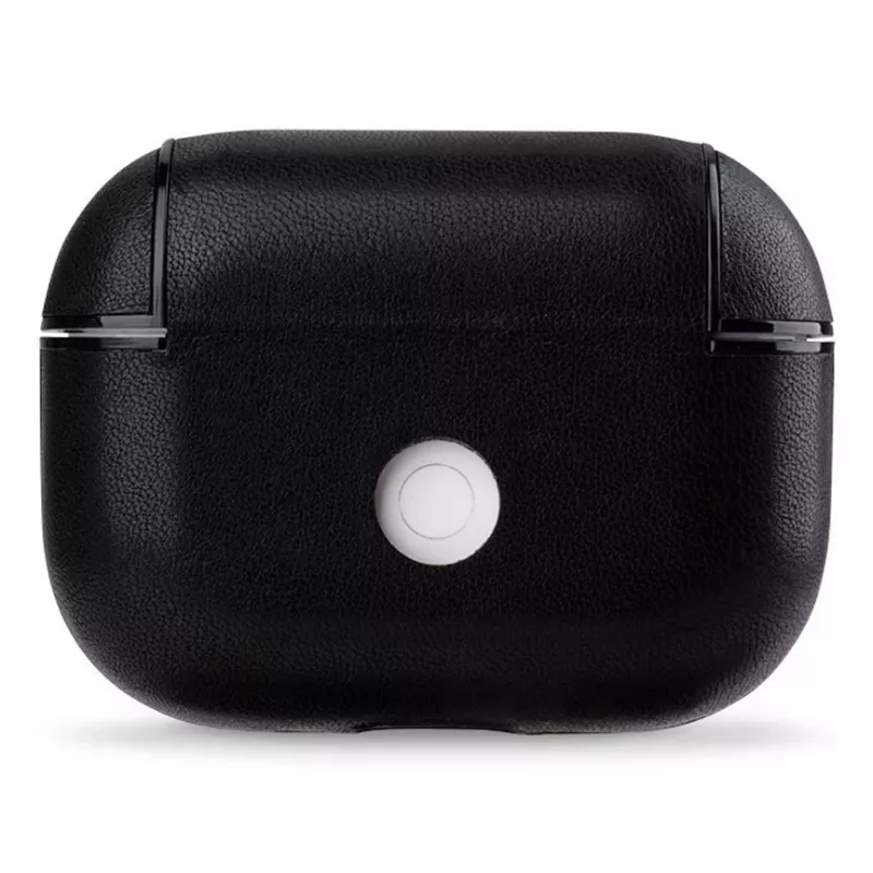 Evelatus Apple AirPods Pro Leather Protective Case Black