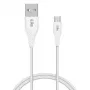 iLike Charging Cable for MicroUSB ICM01 White