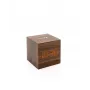 Evelatus Multifunctional Clock EMC02 Wooden - Digital LED Alarm Clock with Temperature Display, Brown Wood Grain