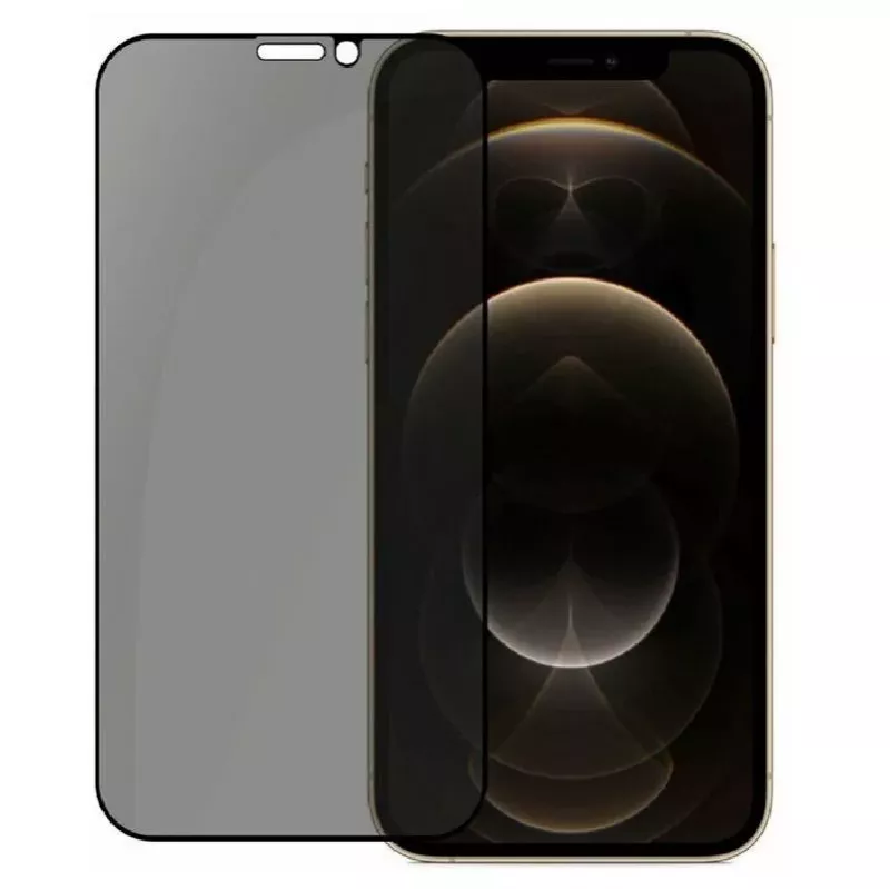 Evelatus Apple iPhone 12 Pro Max Privacy 2.5D Silk Full Cover Japan Glue Anti-Static Screen Protector