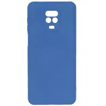 Evelatus Nano Silicone Case Soft Touch TPU for Xiaomi Redmi Note 9 - Blue