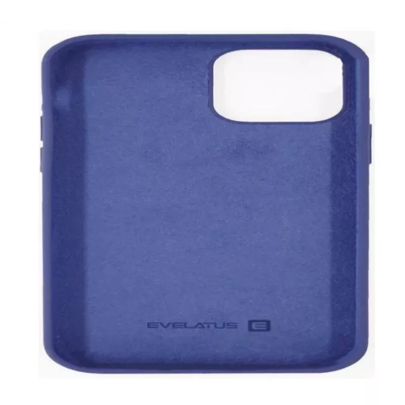 Evelatus Apple iPhone 12 Mini Premium Soft Touch Silicone Case Midnight Blue