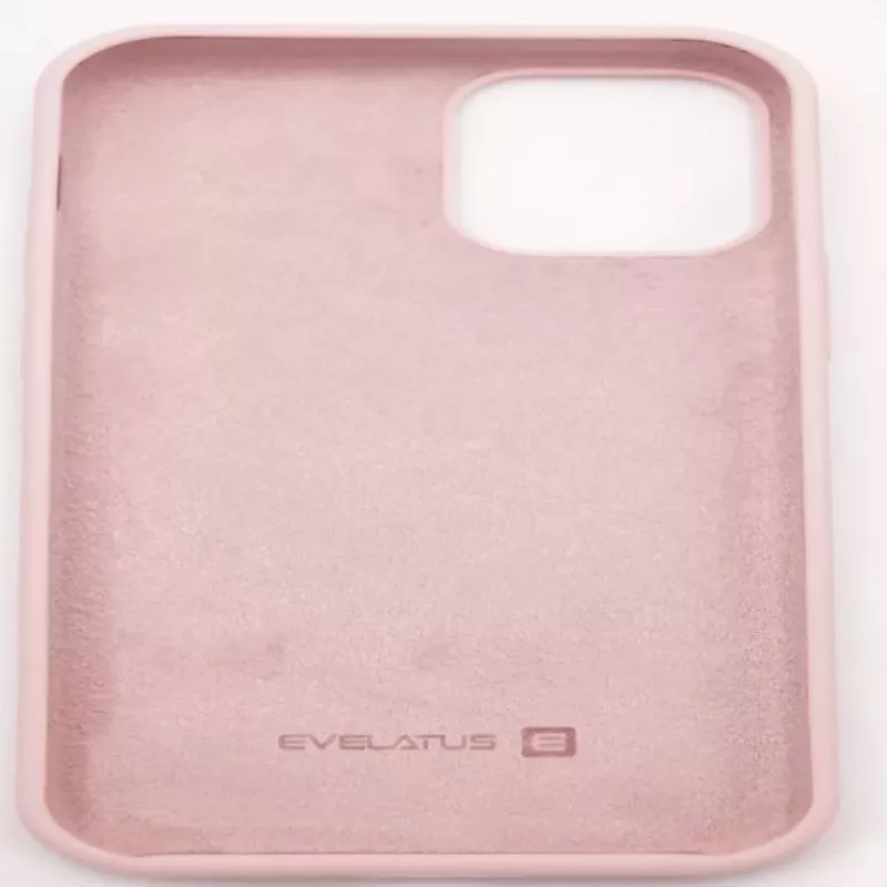 Evelatus Apple iPhone 12 Pro Max Premium Soft Touch Silicone Case Sand Powder