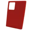 Evelatus Premium Soft Touch Silicone Case for Samsung Galaxy Note 20 Ultra - Red