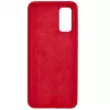 Evelatus Samsung Galaxy S20 Premium Soft Touch Silicone Case Red