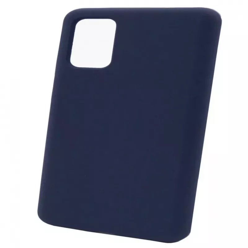 Evelatus Samsung Galaxy S20 Ultra Premium Soft Touch Silicone Case Midnight Blue