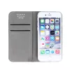 iLike Universal Magnet Case for 5.5-5.7 inch Smartphones, Flip Wallet with Card Slots and Kickstand, Gold
