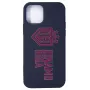 Evelatus iPhone 12 Pro Soft Touch Silicone Case DR Logo N3 Red Black