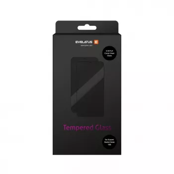 Evelatus 2.5D Full Cover Japan Glue Tempered Glass Screen Protector for Xiaomi Redmi Note 10S / Poco M5s - Anti-Static, 9H Hardness, Transparent
