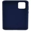 Evelatus Samsung Galaxy S21 Premium Soft Touch Silicone Case Midnight Blue