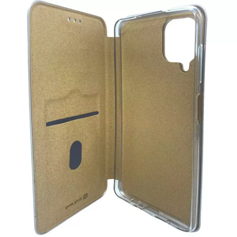 Evelatus Samsung Galaxy A12 / M12 Book Case Gold