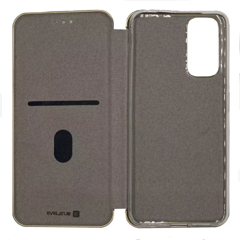 Evelatus Book Case for Xiaomi POCO M3 / Redmi 9T / Redmi Note 9 4G - Gold