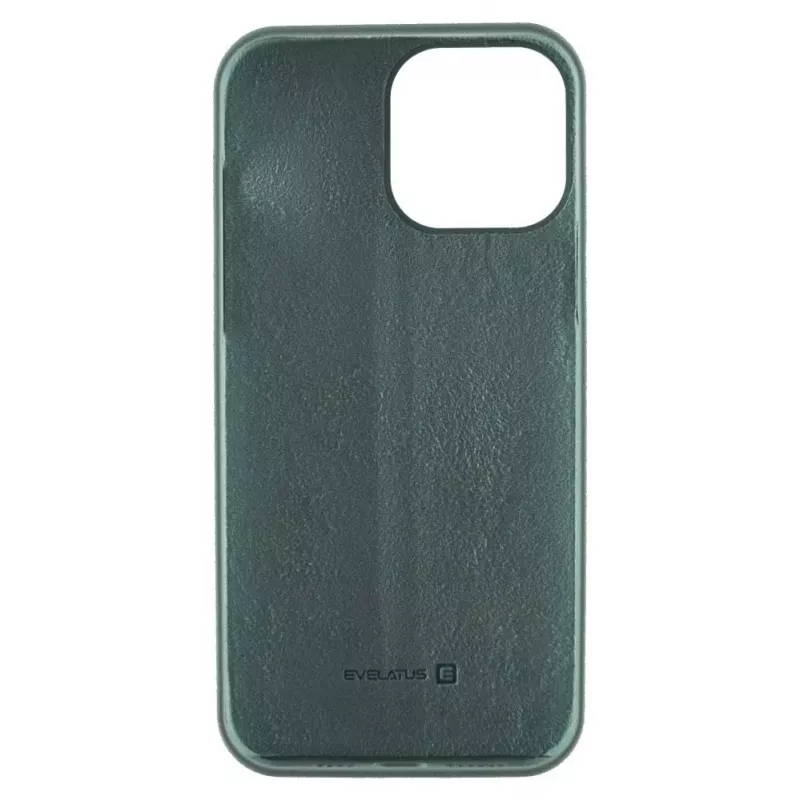 EVELATUS Apple iPhone 13 Mini Premium Soft Touch Silicone Case Pine Green