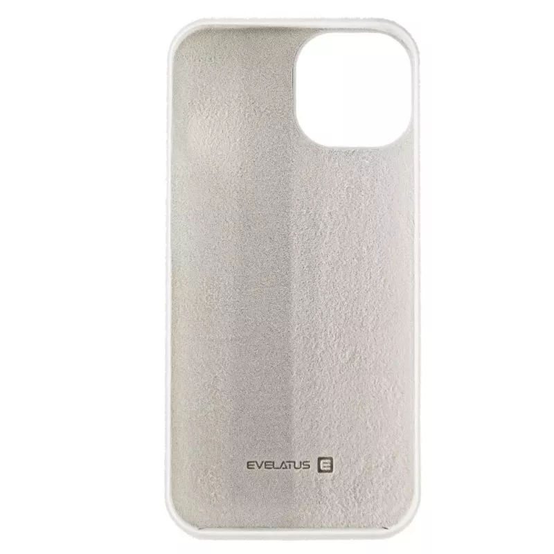 Evelatus Apple iPhone 13 Premium Soft Touch Silicone Case White