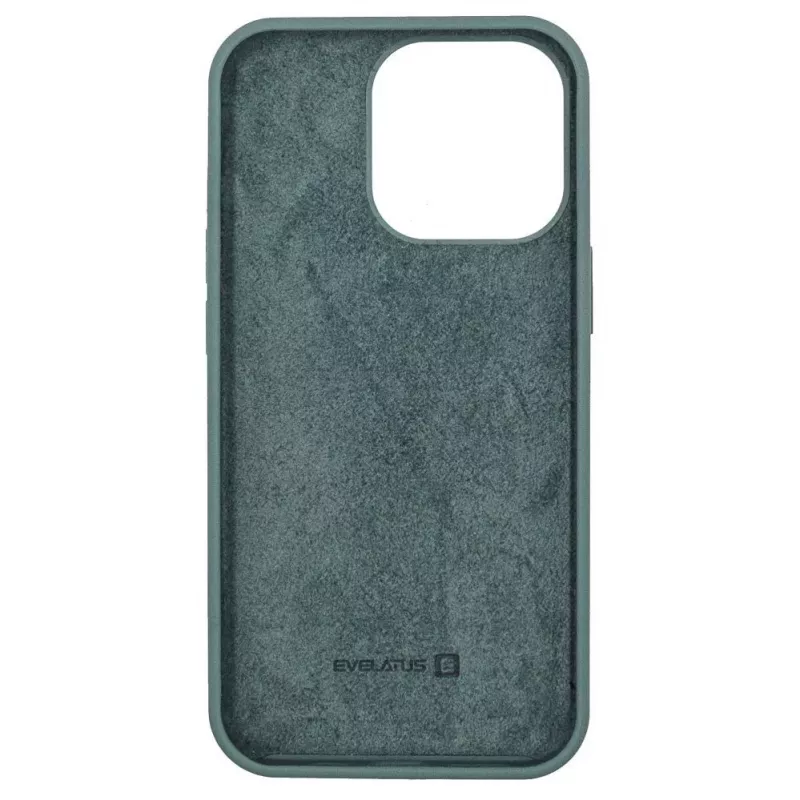 Evelatus Apple iPhone 13 Premium Soft Touch Silicone Case Pine Green