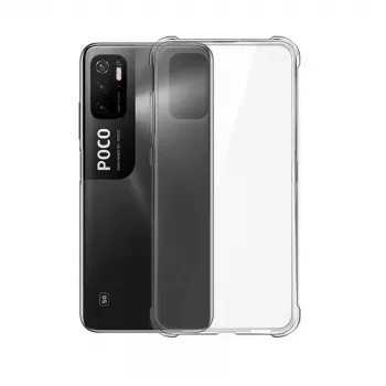 Evelatus Xiaomi Poco M3 Pro / M3 Pro 5G Military Shockproof Silicone Case TPU Transparent