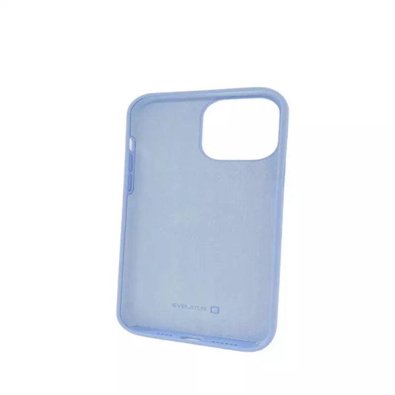 Evelatus Apple iPhone 13 Pro Max Premium Soft Touch Silicone Case Pale Purple