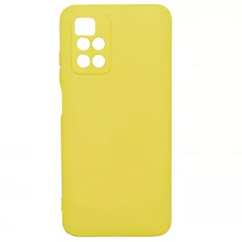 Evelatus Nano Silicone Case Soft Touch TPU for Xiaomi Redmi 10 - Yellow