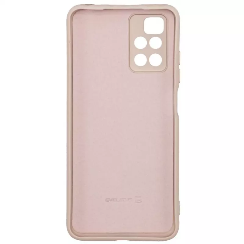 Evelatus Nano Silicone Case Soft Touch TPU for Xiaomi Redmi 10, Beige