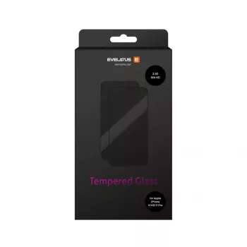 Evelatus Apple iPhone X/XS/11 Pro 2.5D Full Cover Japan Glue Glass Anti-Static Screen Protector