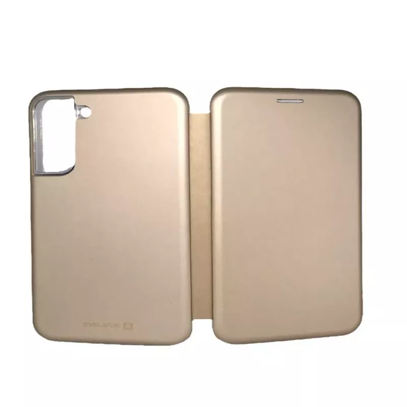 Evelatus Samsung Galaxy S22 Plus Book Case Gold