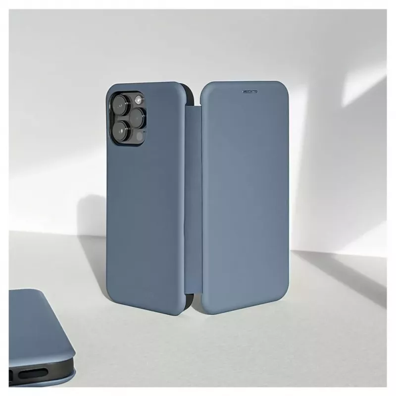 Evelatus Apple iPhone 13 Pro Max Book Case Dark Blue