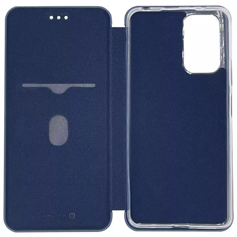 Evelatus Book Case for Xiaomi Redmi Note 10 Pro - Dark Blue