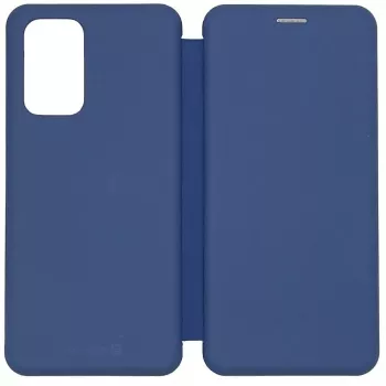 Evelatus Book Case for Xiaomi 12 Pro, Dark Blue, PU Leather, TPU Shell, Magnetic Flap, Card Slots, Stand Function