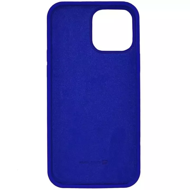 Evelatus Apple iPhone 13 Pro Max Premium Soft Touch Silicone Case Dark Blue