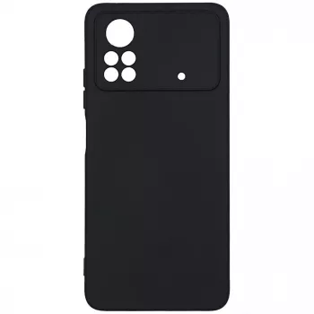 Evelatus Xiaomi Poco X4 Pro 5G Premium Soft Touch Silicone Case Black
