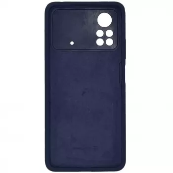 Evelatus Xiaomi Poco X4 Pro 5G Premium Soft Touch Silicone Case Blue