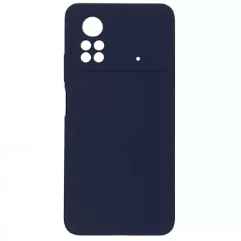 Evelatus Xiaomi Poco X4 Pro 5G Premium Soft Touch Silicone Case Blue
