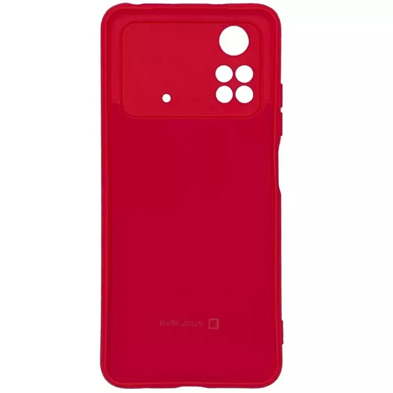 Evelatus Xiaomi Poco X4 Pro 5G Nano Silicone Case Soft Touch TPU Red