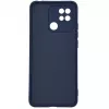 Evelatus Xiaomi Redmi 10C / C40 Nano Silicone Case Soft Touch TPU Blue