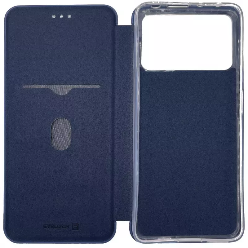 Evelatus Xiaomi Poco M4 Pro Book Case Dark Blue