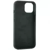 Evelatus Apple iPhone 14 6.1 Premium Soft Touch Silicone Case Dark Green