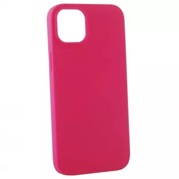 Evelatus Apple iPhone 14 Plus 6.7 Premium Soft Touch Silicone Case Rosy Red