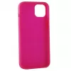 Evelatus Apple iPhone 14 Pro 6.1 Premium Soft Touch Silicone Case Rosy Red