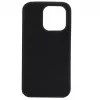 EVELATUS Premium Soft Touch Silicone Case for Apple iPhone 14 Pro Max 6.7 - Black