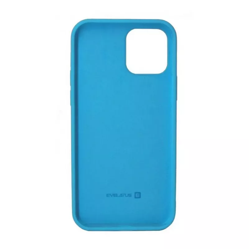 Evelatus Apple iPhone 14 Pro Max 6.7 Premium Soft Touch Silicone Case Sky Blue