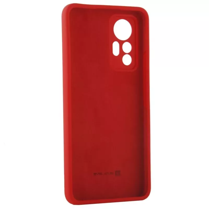 Evelatus Xiaomi 12 Lite Premium Soft Touch Silicone Case Red