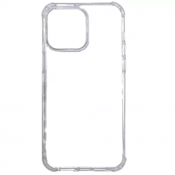 Evelatus Apple iPhone 14 Pro Max 6.7 inch Military Shockproof Silicone Case TPU Transparent