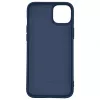 Evelatus Apple iPhone 14 6.1 inch Nano Silicone Case Soft Touch TPU Blue