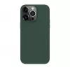 Evelatus Apple iPhone 14 Pro Genuine Leather Case with MagSafe Dark Green