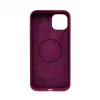 Evelatus Apple iPhone 14 Plus Premium MagSafe Soft Touch Silicone Case Plum