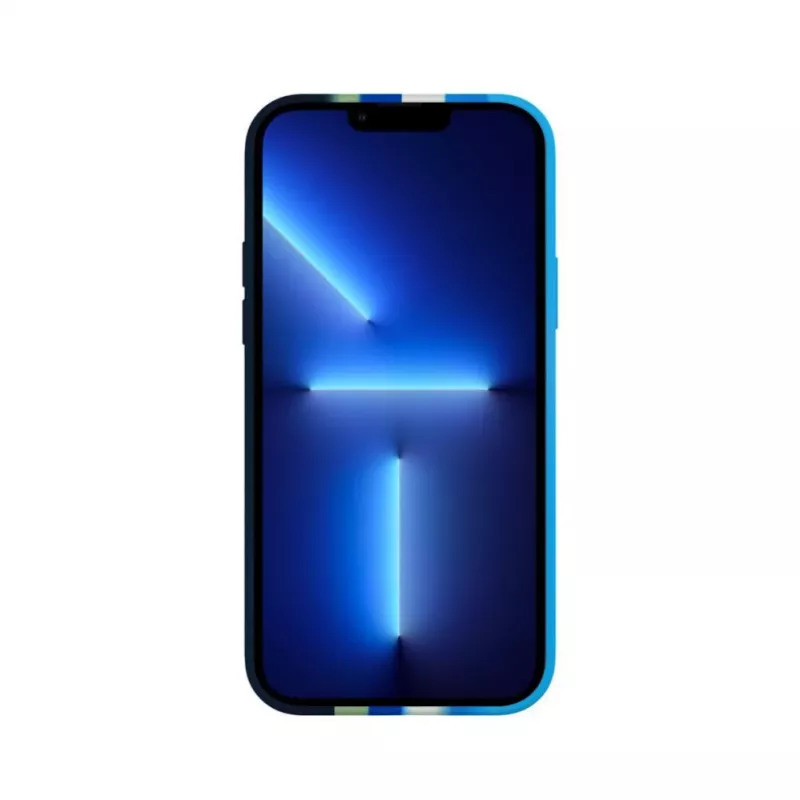 Evelatus Apple iPhone 13 Pro Silicone Case Multi-Colored Blue