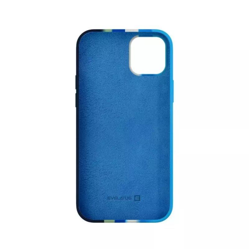 Evelatus Apple iPhone 14 Multi-Colored Silicone Case Blue