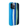 Evelatus Apple iPhone 14 Pro Max Silicone Case Multi-Colored Blue