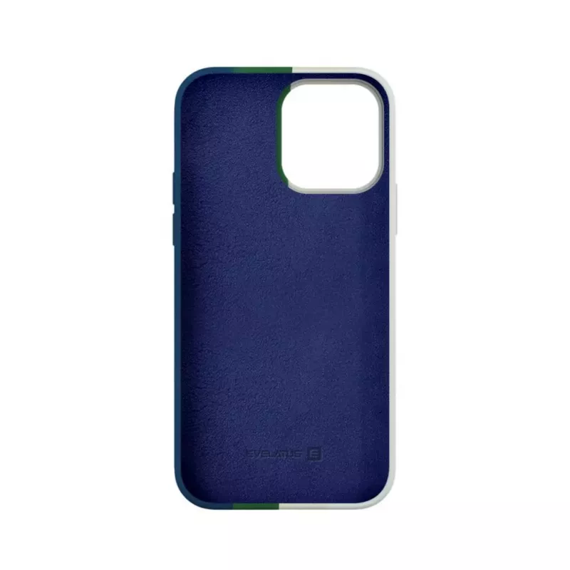 Evelatus Apple iPhone 14 Pro Max Silicone Case Multi-Colored Green
